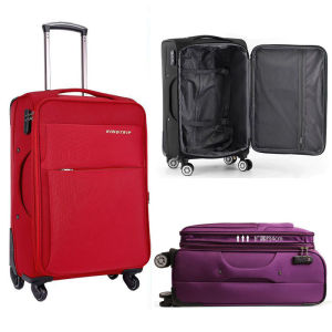 20"22"24"26"28"30 Inch Mens Large Oxford Cloth Travel Expandable Soft Suitcase With Silent Wheels TSA Lock Trolley Rolling Luggage Bag Boarding Case Baggage For Women Free Shipping