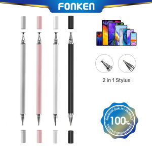 Fonken Universal 2 in 1 Stylus Pen Drawing Tablet Capacitive Screen Touch Pen for iOS Android iPad Pencil Accessories