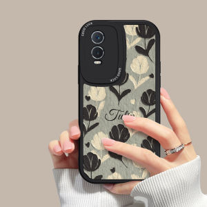 NAZHIMING | Elegant and Creative Retro Tulip Phone Case Soft Silicone