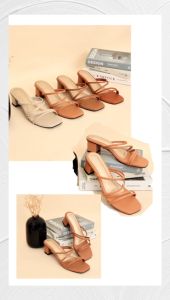 QUINCE AMYRA SANDAL WANITA HEELS 5 CM