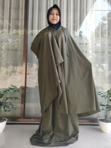 Mukena Parasut Korea Polos/ Mukena Parasut Dewasa