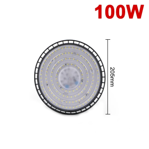 220V Super Bright UFO LED Industrial Lighting Garage Lights 100W 150W 200W High Bay Light IP65 Waterproof for Warehouse Factory