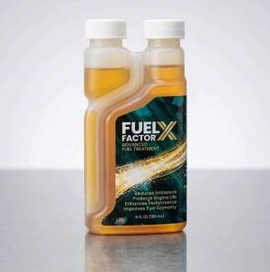 Fuel Factor X Advanced Fuel Treatment 120ml saves you up to 20% on fuel costs. It works on Diesel Gasoline or Bunker Fuel. Used for more than 40 years globally for all types of Cars Trucks Buses Construction Equipment Generators Yacht and more…