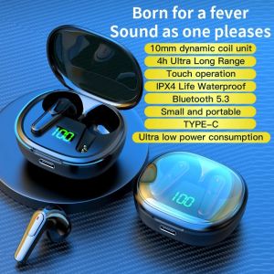Pro 50 Bluetooth Earphones With True Wireless Headphone TWS Earplug Style Noise Reduction Headset For Gaming