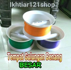 Tempat Gulungan Benang layangan/Golongan Benang layangan PVC Besar plus Benang kenuran layang-layang