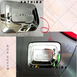 Tank Cover Tutup Tangki Bensin Mobil Suzuki Ertiga 2012-2017 Krom