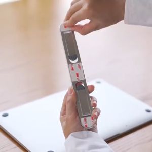 OATSBASF Metal Invisible Tablet Laptop Stand Foldable Portable Computer Holder Keyboard Bracket Height Adjustable