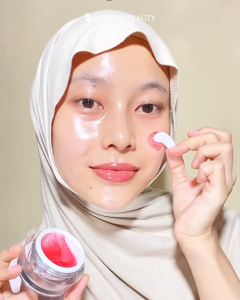 REDDRAGON MS GLOW - REDRAGON JELLY OVERNIGHT MOISTURIZER - Mengencangkan Menutrisi dan Meregenerasi Kulit Wajah Secara Optimal Memudarkan Noda Hitam Bekas Jerawat Memudarkan Flek Hitam Mencerahkan Wajah Glowing