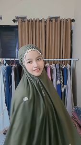 Mukena Dewasa Renda Motif Bunga Khadijah - ANTAZKA MUKENA