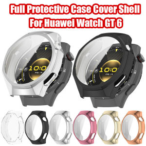 Full Protective Case Cover Shell For Huawei Watch GT6 Pro 46mm Frame Cases 360 TPU Screen Protective Replacement Accessories
