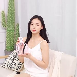 Massage Da Đầu 360 Độ - 8 Bi Lăn Inox - Massage Đầu Cầm Tay Silicone Mềm - Thư Giãn Giảm Mỏi Đầu