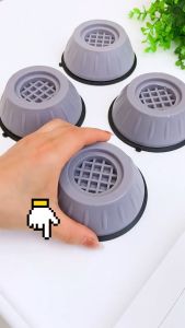 Bộ 4 Chân Kê Máy Giặt Chân Tủ LạnhChống Rung Chống Ồn Chống Rò Rỉ Cao Cấp