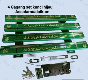 Handle pintu kaligrafi 4 set kunci pintu 2/Handle pintu kupu Tarung/Gagang pintu rumah 2 dua pintu/Tarikan pintu rumah minimalis/Handle pintu rumah 1 satu set kunci/Gagang pintu kaligrafi Full set/Tarikan pintu rumah mewah/Handle pintu antik/Slot