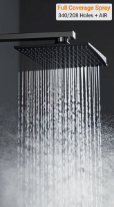 TSONG#035B3D Stereo Shower Large Set Shower Equipment Showerhead Imported German Technology Precise Temperature Control Bluetooth Music System Air Injection Technology Multifunctional Experience Powerful Water OutputLimited Edition Premium Model