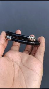 Gelang Akar Bahar Tali Arus Hitam Kualitas Variasi Alpaka