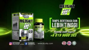 Health Food Supplement Height Up Capsule Ubat Tinggi Peninggi Badan Grow Height Increase Original Viral Malaysia