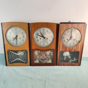 Đồng Hồ Tròn Cổ Điển Bằng Gỗ Đồng Hồ Treo Tường Đồng Hồ Đập 2 Kim Trang Trí Cổ Điển Đồ Dùng Phim Ảnh Đồ Dùng Trang Trí Nhà Cửa