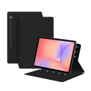 AJIUYU | Ốp Lưng Từ Tính Cho Samsung Galaxy Tab S10 Lite/S9 FE/S10 FE 10.9 Và Máy Tính Bảng S7/S8/S9 11 Inch Có Giá Đỡ Bút S Pen Tính Năng Tự Động Bật/tắt Màn Hình Vỏ Bảo Vệ PU