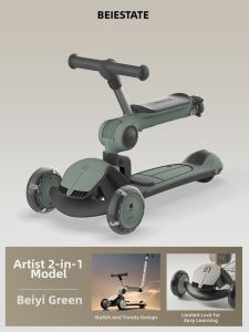 BEIESTATE | Convertible Kids Scooter Walker