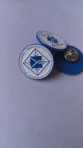 High Quality 3D Metal PPSKAPRNP  Pin Pambansang Pangasiwaan Sa Kabuhayn At Pagpapaunlad Republika Ng Pilipinas Brooch