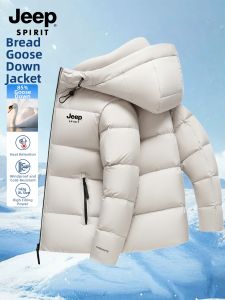 JEEP SPIRIT(吉普) | Thickened Winter Mens Down Jacket Windproof