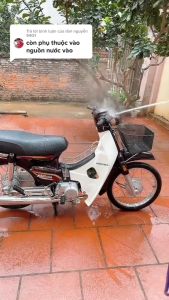 Bộ dây và vòi xịt rửa xe tưới cây tăng áp lực - vòi tưới cây 2m - 10m lắp cho vòi nước nhà tiện dụng