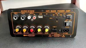 Bluetooth Rumah Mobil Audio Power Super Bass Bluetooth Amplifiers AC D100 Ampli Full Bass Subwoofer 8 Inch 10 Inch 12 Inch Hi-Fi