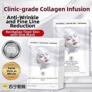 Collagen Infusion Face Mask Anti-Wrinkle Moisturizing Skin Care for Men And Women by SXCS Packed in a Box from Guangdong China