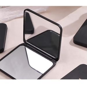 Gương nhỏ để mang theo bên bạn gương gấp cầm tay hai mặt mini