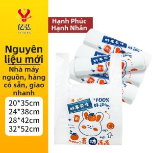 Yihong | Túi Nhựa Trắng Dày Đựng Thực Phẩm