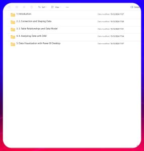VIDEO TUTORIAL Business Intelligence with Power BI Desktop