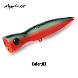 Kingdom | Kingdom SEASTALKER POPPER Sea Fishing Lure 60g/85g Floating Hard Baits Long Casting For GT Saltwater Fishing Topwater Wobbler