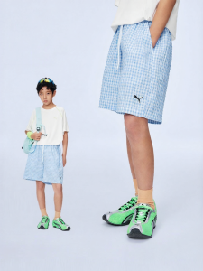 PUMA | Straight Mesh Childrens Shorts