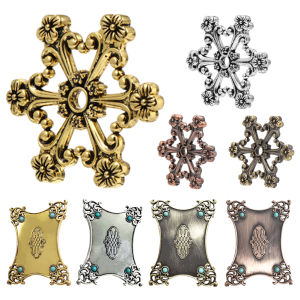 Mireille Embroidery Floss Bobbins Board Plum Blossom Metal Antique Sewing Thread Organizer Stand for Sewing Stand Decorative