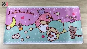 🔥พร้อมส่ง🔥 แผ่นรองเมาส์ Mouse pad ลายลิตเติ้ลทวินสตาร์ ลิขสิทธิ์แท้ 100% Sanrio ลื่นปรื้ด ขนาด 30x60 cm ใหญ่จุใจ ไม่มีสะดุด