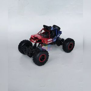 Mainan RC Rock Crawler Off Road Mobil Monster Dengan Lampu UV Skala 1:16