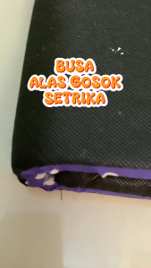 Alas Setrika Jumbo Motif Polka Dot - Warna Cinnamon/Teal/Hitam Pekat/Biru