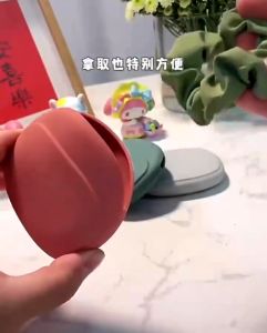 YYDS Silicone Portable Data Cable Headset Storage Box Simple Mobile Phone Data Cable Bag
