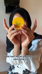 MARCKS Active Powder 20gr || Bedak Tabur Marcks || Natural || Bedak Marcks` Active Creme