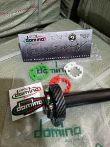 Gas spontan aktif motif karbon / selongsong gas spontan domino carbon / Gas spontan carbon premium
