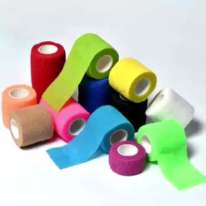 1Roll Elastic Catheter Fixed Patch Kinesiology Sports Tape Self-adhesive Bandage Muscle Pain Relief Bandage
