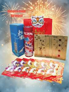 Termos Smart LED Edisi Imlek Chinese New Year Tumbler Botol Minum Souvenir Hampers Imlek CNY