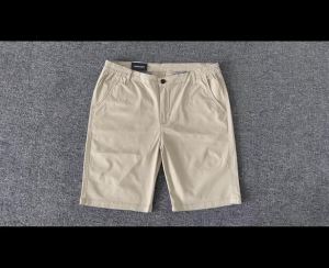 2021 Mùa Hè Mới 100% Cotton Chắc Chắn Quần Short Nam Cao Cấp Công Sở Xã Hội Lưng Thun Quần Short Nam 10 Màu Sắc Đi Biển quần Short