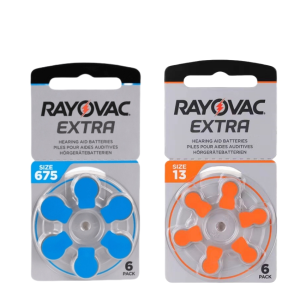 Rayovac Hearing Aid Battery A13 (PR48) / A675 (PR44) 1.45V Zinc Battery