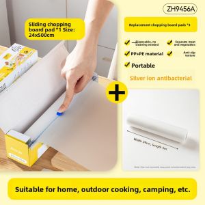 KAULUS | Disposable Antibacterial Anti-Mold Food-Grade PE Cutting Board Paper