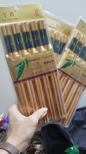 Giá sỉ Vỉ 10 đôi đũa tre xuất Nhật loại vỉ đẹp