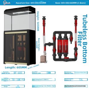 AJIASHUIZU | Convenient Automatic Water Change Aquarium