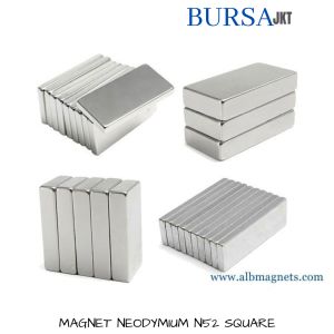 STRONG MAGNET SUPER KUAT N52  NdFeB SQUARE BAR BATANG 60X10X3 MM