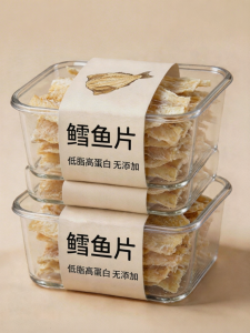 KUOBAOWU | Pregnant Friendly No Sugar No Starch No Additive Cod Fish Slices