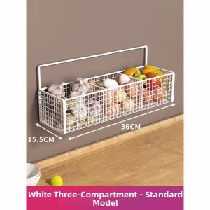 Garlic Ginger Organizer Wall Mounted Rack
